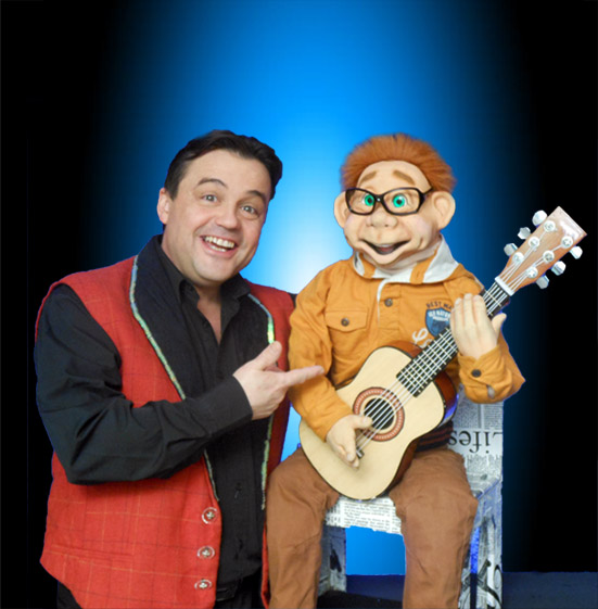 ventriloque Bibi Schott et le petit garçon Willy une marionnette pour enfants inoubliable
