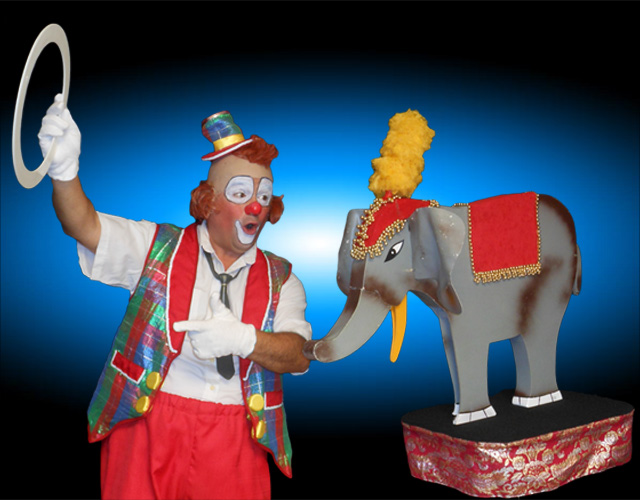 le petit cirque du clown Patoche l'ami des enfants 