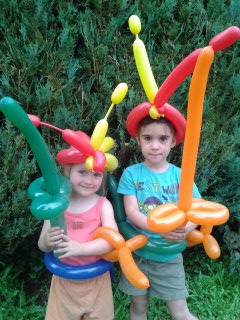 Bibi-schott Sculpture sur Ballons ,