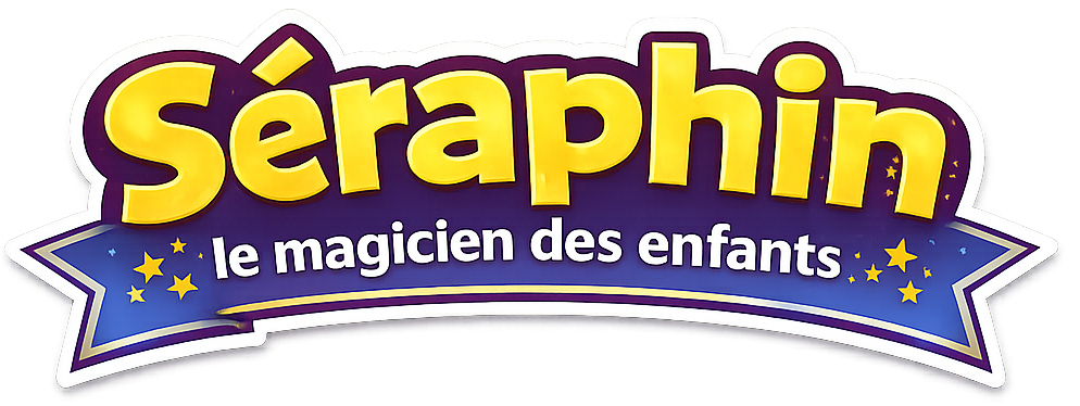 Séraphin , bibi, schott, bibi'schott, magie, magicien pour enfants , spectacle de Noël , show Halloween,
animation, adultes,