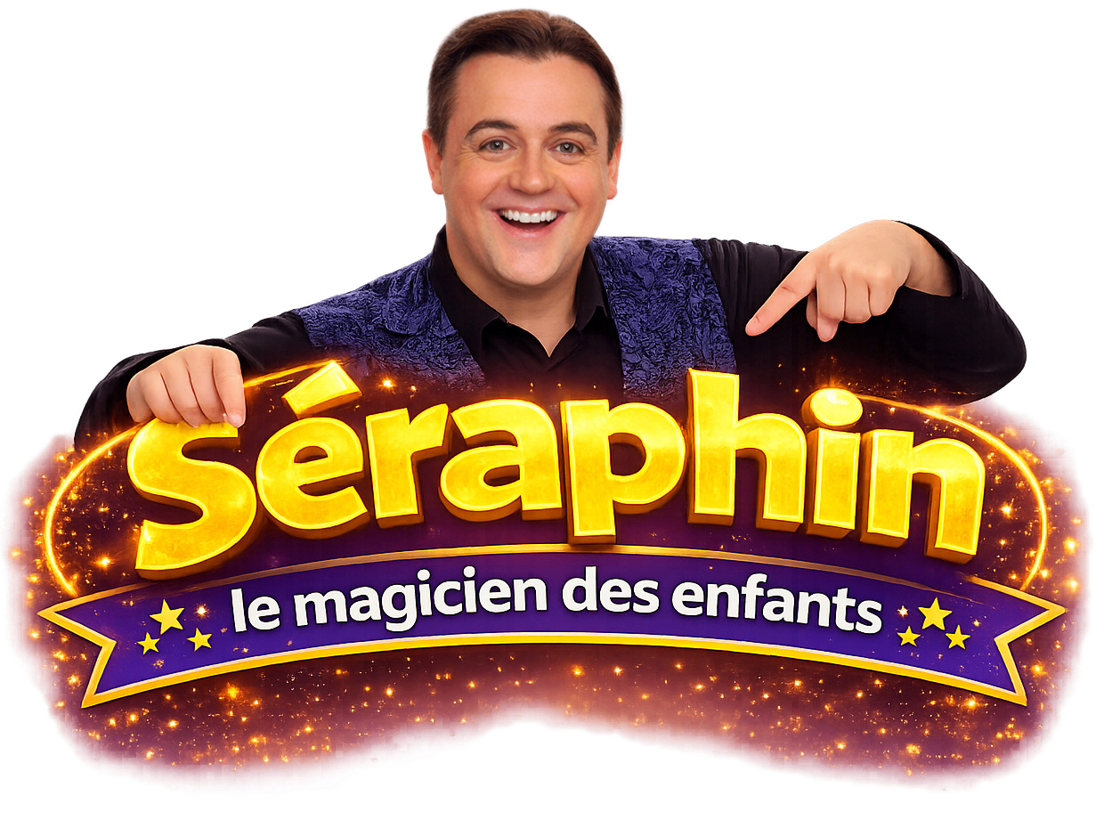 Séraphin , bibi, schott, bibi'schott, magie, magicien pour enfants , spectacle de Noël , show Halloween,  
animation, adultes, 