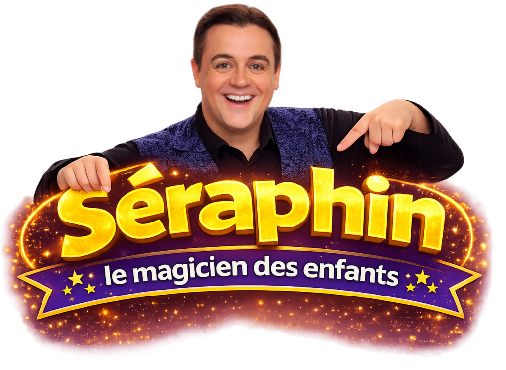 Séraphin le magicien des enfants, bibi-schott, animation enfants, spectacle pour noêl, ventriloque des enfants,